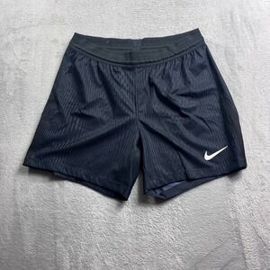 Nike Vaporknit Strike Mens Soccer Shorts Black FV4291-010 Size Medium Tall